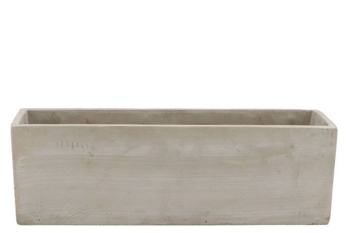 <h4>Concrete Bowl Rectangle 40x11x13cm</h4>