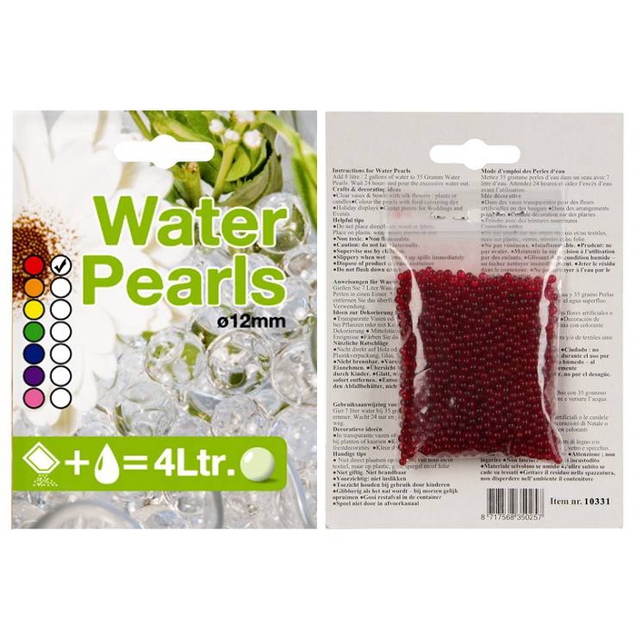 <h4>AQUA PEARLS HEADERCARD FOR 4LTR RED (DRY)</h4>