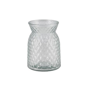 Diamond Clear Vase 12x16cm Nm