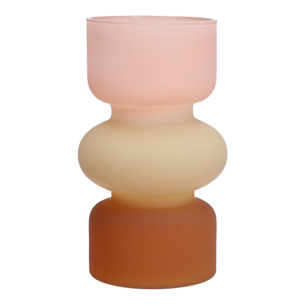 <h4>Vase Arya d9\\10.5xh18 salmon\\brown matt</h4>