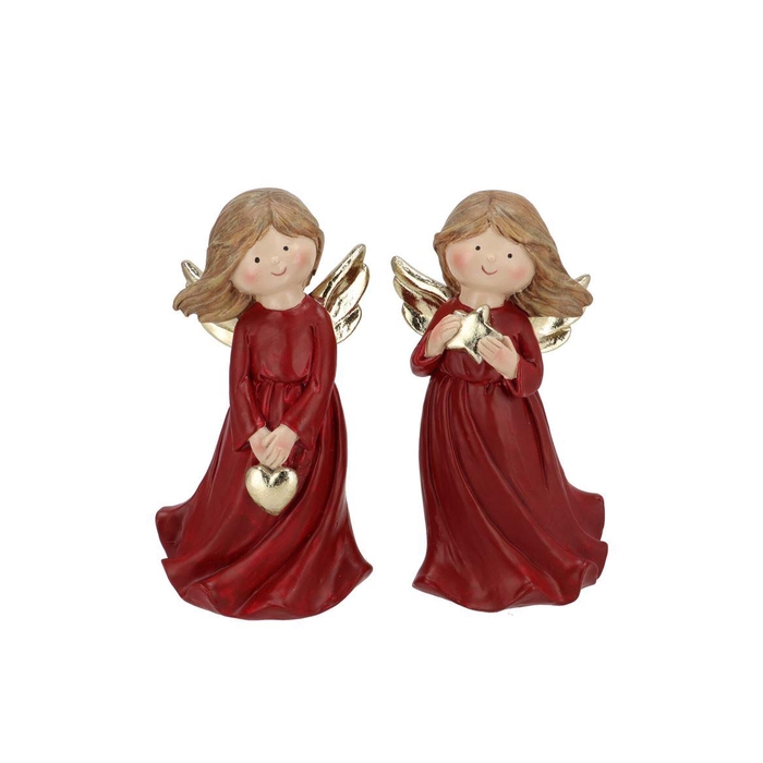 <h4>Belly Jolly Red Angel Wings 9x8x18cm</h4>
