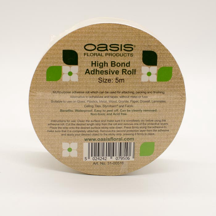 OASIS HIGH BOND ADHESIVE STRIPS 75X25MM 50PCS