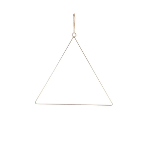 Triangle 30cm metal medium SB gold