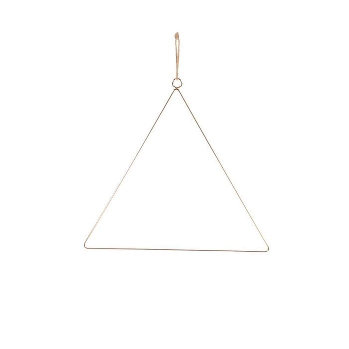 Triangle 30cm metal medium SB gold