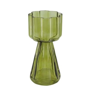 Glass Flower vase d12*25.5cm