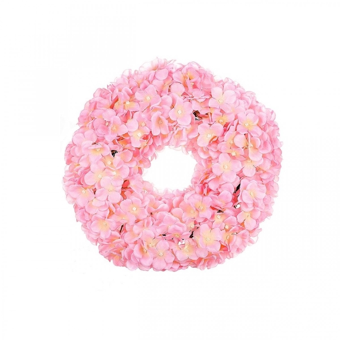 <h4>Wreath d30cm silk Hydrangea</h4>