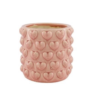 Mothersday Ceramics Hearts pot d18*17cm