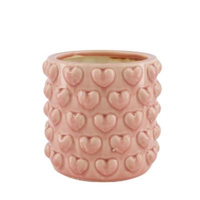 <h4>Moederdag Keramiek Hearts pot d18*17cm</h4>
