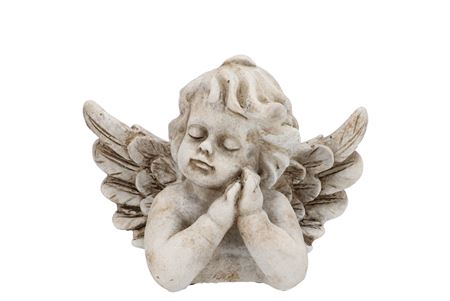 <h4>Concrete Saint Angel Lying 22x13x17cm</h4>