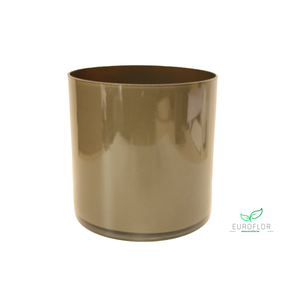 GLAS CYLINDER GREY 15*15