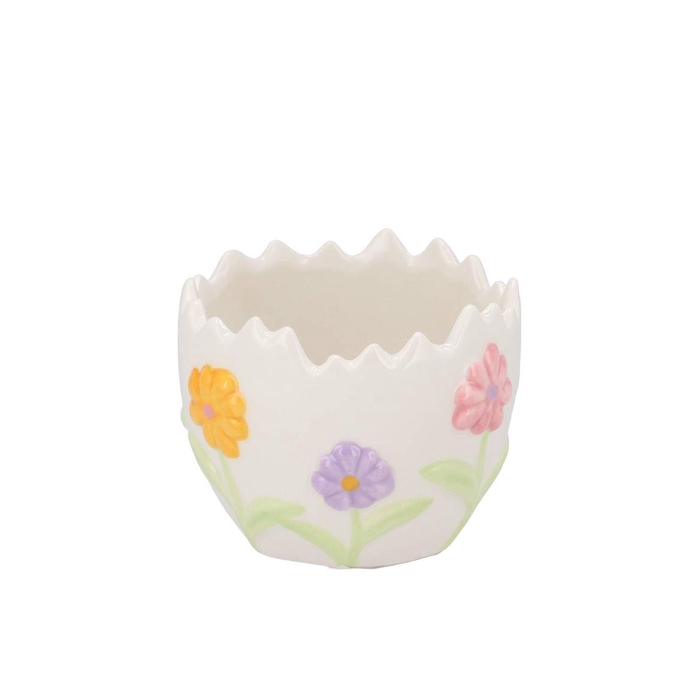 <h4>Bibi Pastel Pot Egg 8x8x7cm</h4>
