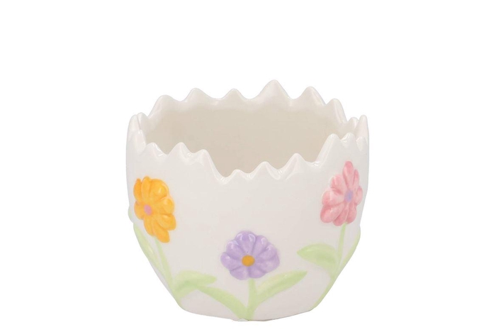 <h4>Bibi Pastel Pot Egg 8x8x7cm</h4>