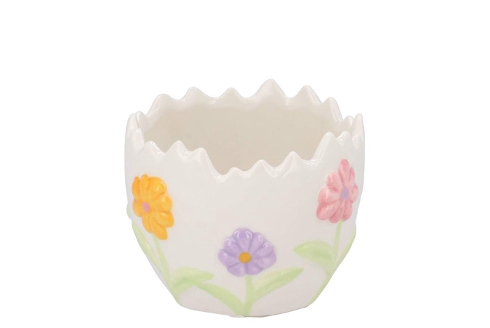 <h4>Bibi Pastel Pot Egg 8x8x7cm</h4>