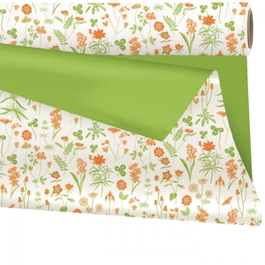 Folie Rol  80cm  25m Duo Mat Flowers