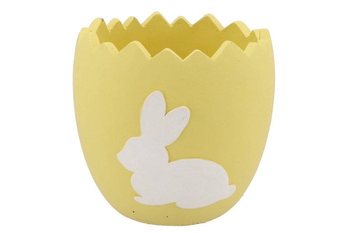 Easter Rabbit Pot Yellow 17,5x17,5x17cm Nm