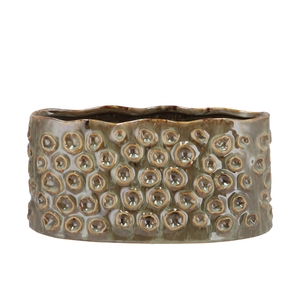 Alora Majestic Green Pot 34x17x16cm