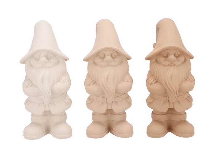 <h4>Gnome Natural Brown Mix Ass 45cm</h4>