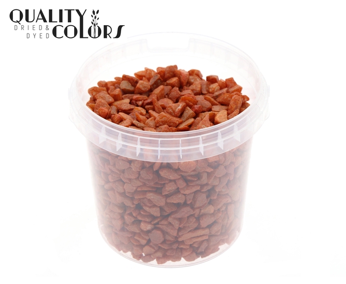 Rocks 1 ltr  bucket Terracotta