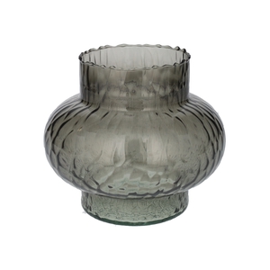 DF02-883913800 - Vase Hammer1 d11.5/19xh16.5 grey Eco