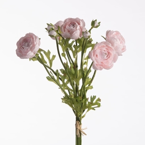 AF Ran Bnd x5 38cm raff L.Pink