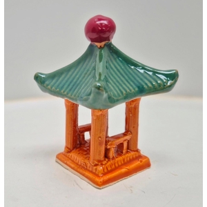 Pavilion ( glazed, ), height 12 cm, box 8 pcs.