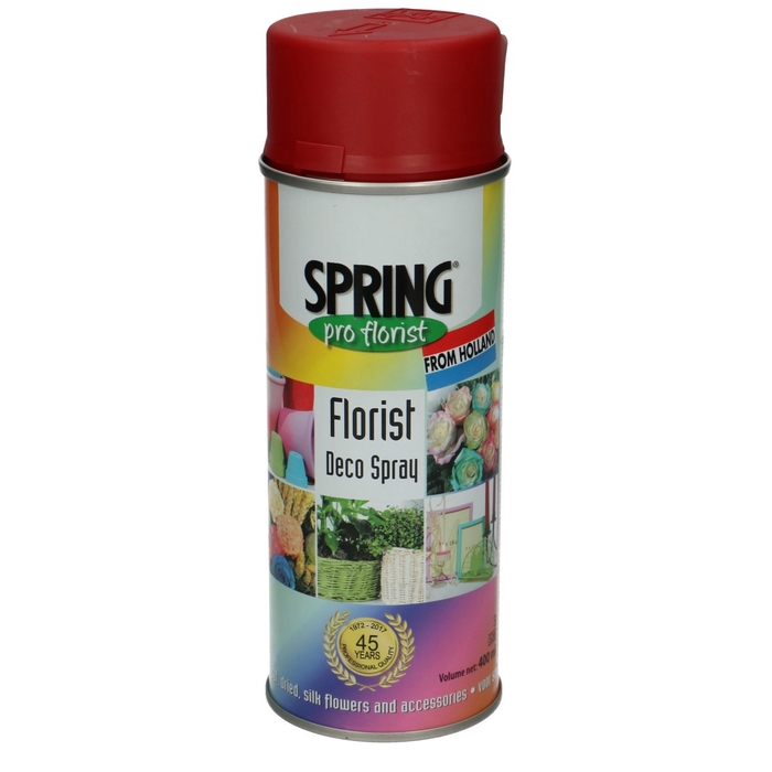 <h4>Decoratie Decospray 400ml Sunrise Red</h4>