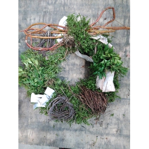 KRANZ 09 BUX MOOS SALIX 25CM