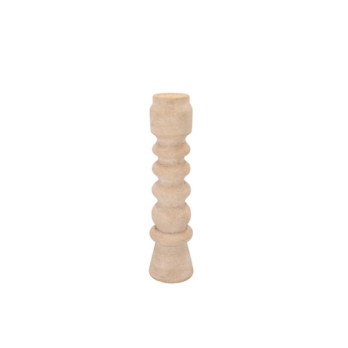 <h4>Florence Antique Gold Candle H Swirl 10x10x39cm Nm</h4>