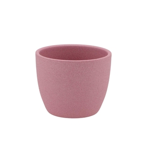 Ceramic Pink Rose Pot 10cm Nm
