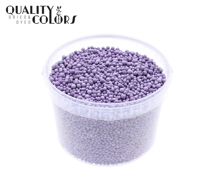 Terracotta pearls 3 ltr bucket Lila