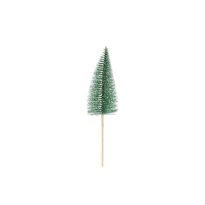 Pick Shine Christmas Tree Snow Majestic Green 20cm Ass P24