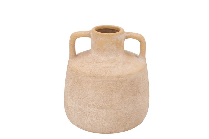 Florence Antique Gold Jug Vase 16x16x18cm Nm