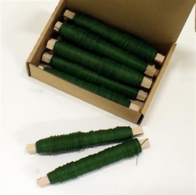 <h4>WIKKELDRAAD GROEN GELAKT X10</h4>