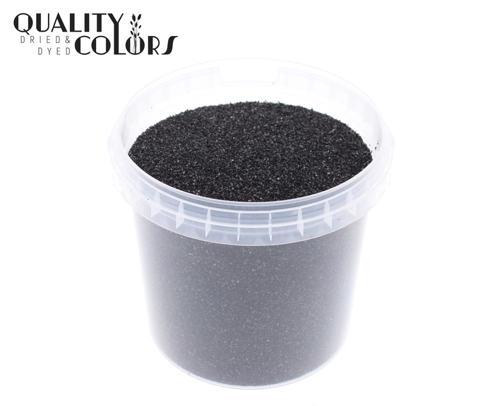 Kwarts 1 ltr bucket Black