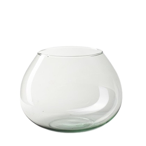 Glass Eco vase Lassad d13/22*16.5cm