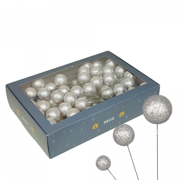<h4>Kerstbal Sparkling/drd 20/30/40mm x100</h4>