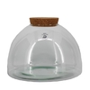 Glass Terrarium Eco cork d13/30*22cm