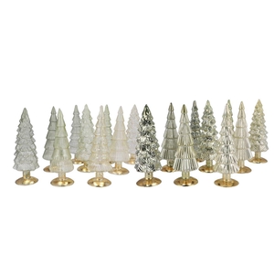 Twinkle Nordic Green Mix Glass Tree Shiny Ass 10x30cm