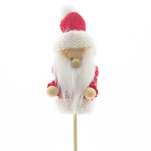 Christmas sticks 10cm Santa 6.5cm