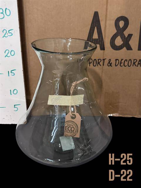 <h4>GLAS BOEKET VAAS H25XD22</h4>