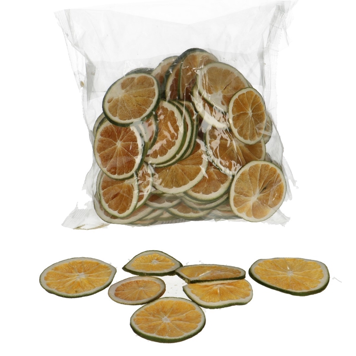 <h4>Dried fruit Orange Lime slices 250g</h4>