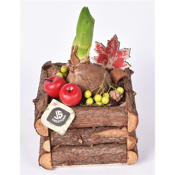 <h4>Hout boomschors 17x17cm</h4>