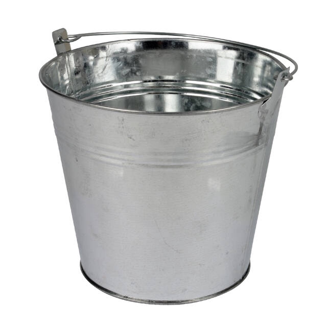 <h4>Bucket Sevilla zinc 17.8xH15.8cm - ES17 natural</h4>