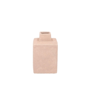 Lisboa Pink Vase Cube 14x14x14cm Nm