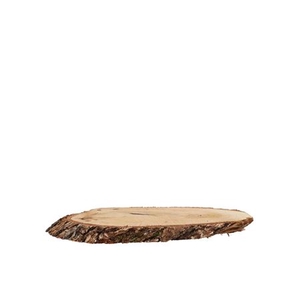 Nature Oak Slice Oval D9-11cm / L16-21cm X 2cm