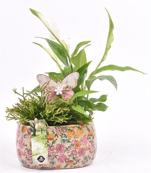 <h4>Keramiek ovaal decor 16x10CM</h4>