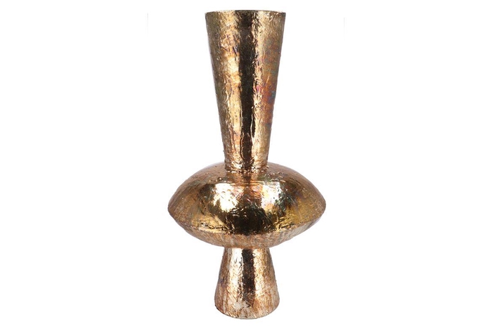 <h4>Noah Majestic Gold Vase Bulb Iron 45x92cm</h4>