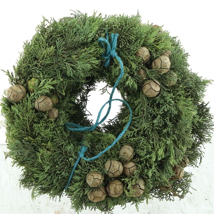 <h4>Wreath Cypresse With Nuts X5</h4>