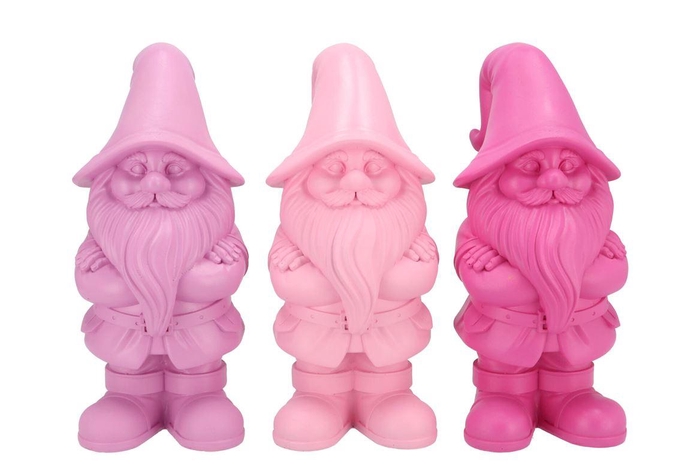 <h4>Gnome Dutch Pink Mix Ass 25cm</h4>