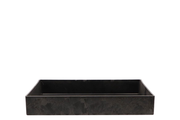 <h4>Melamine Grey Bowl Square 23x23x4cm</h4>